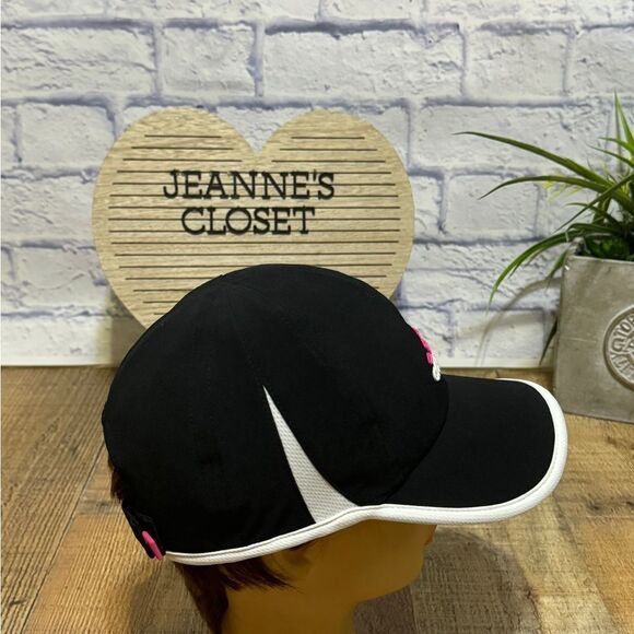 Adidas Hat adizero Pink Logo Lightweight Run Tennis Golf Workout Baseball Cap - Picture 3 of 9